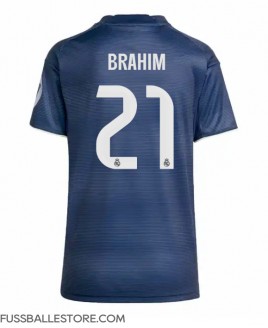 Günstige Real Madrid Brahim Diaz #21 Auswärtstrikot Damen 2025-26 Kurzarm